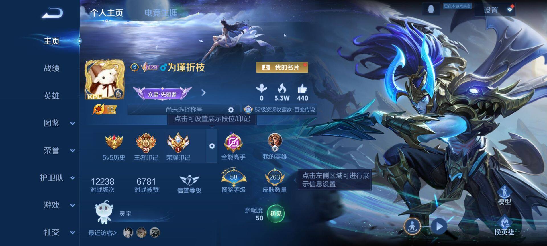 WZQM3466747王者荣耀账号详情图3