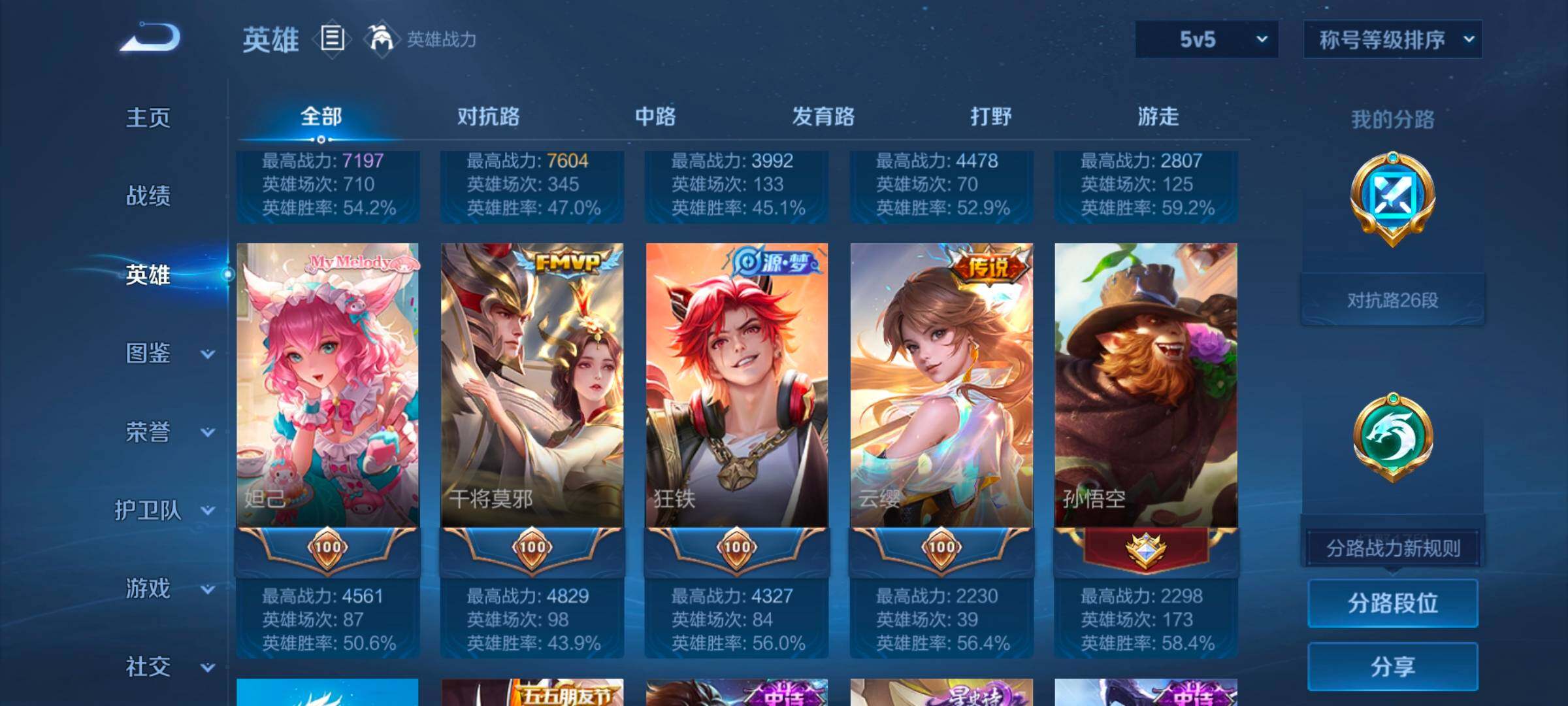 WZCMW3475182王者荣耀账号详情图13