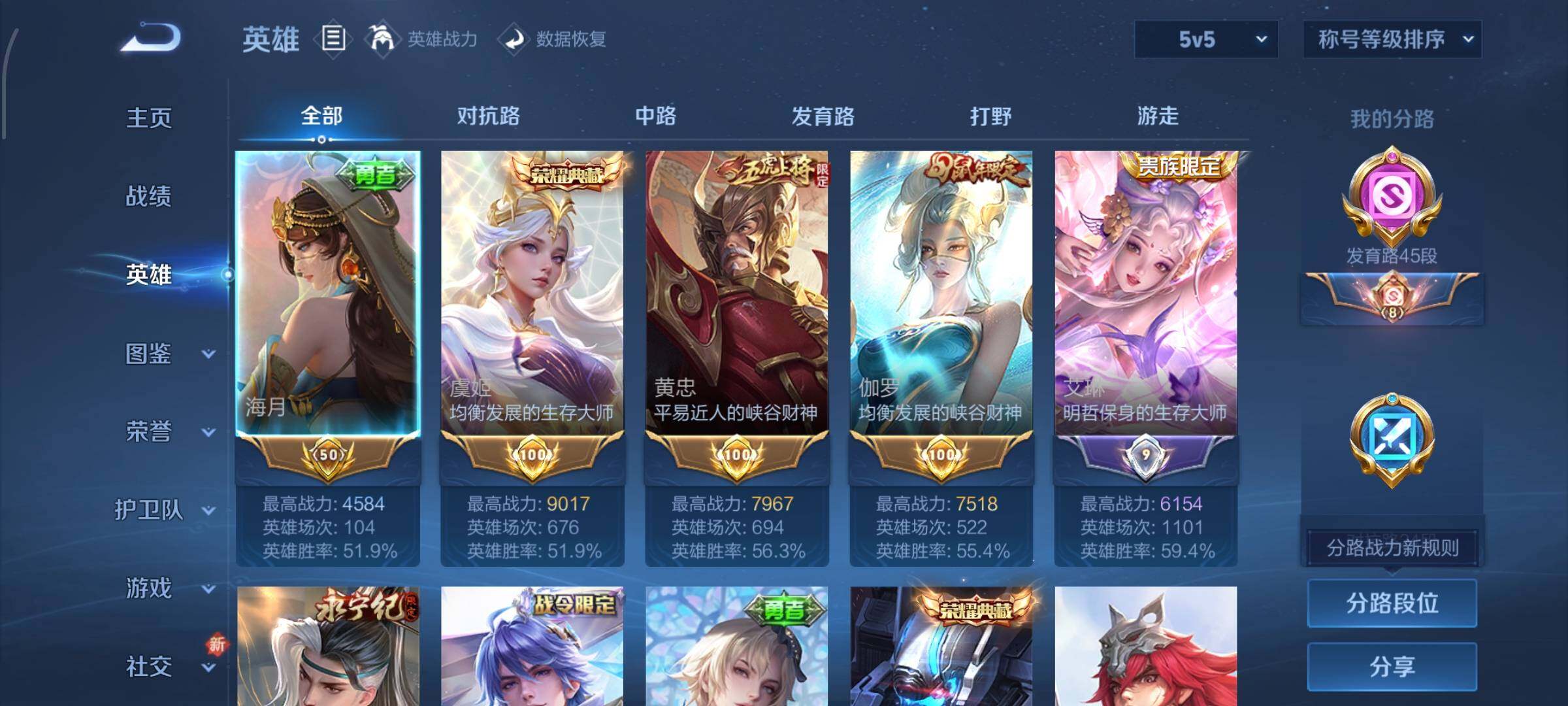 WZCMW425048王者荣耀账号详情图3