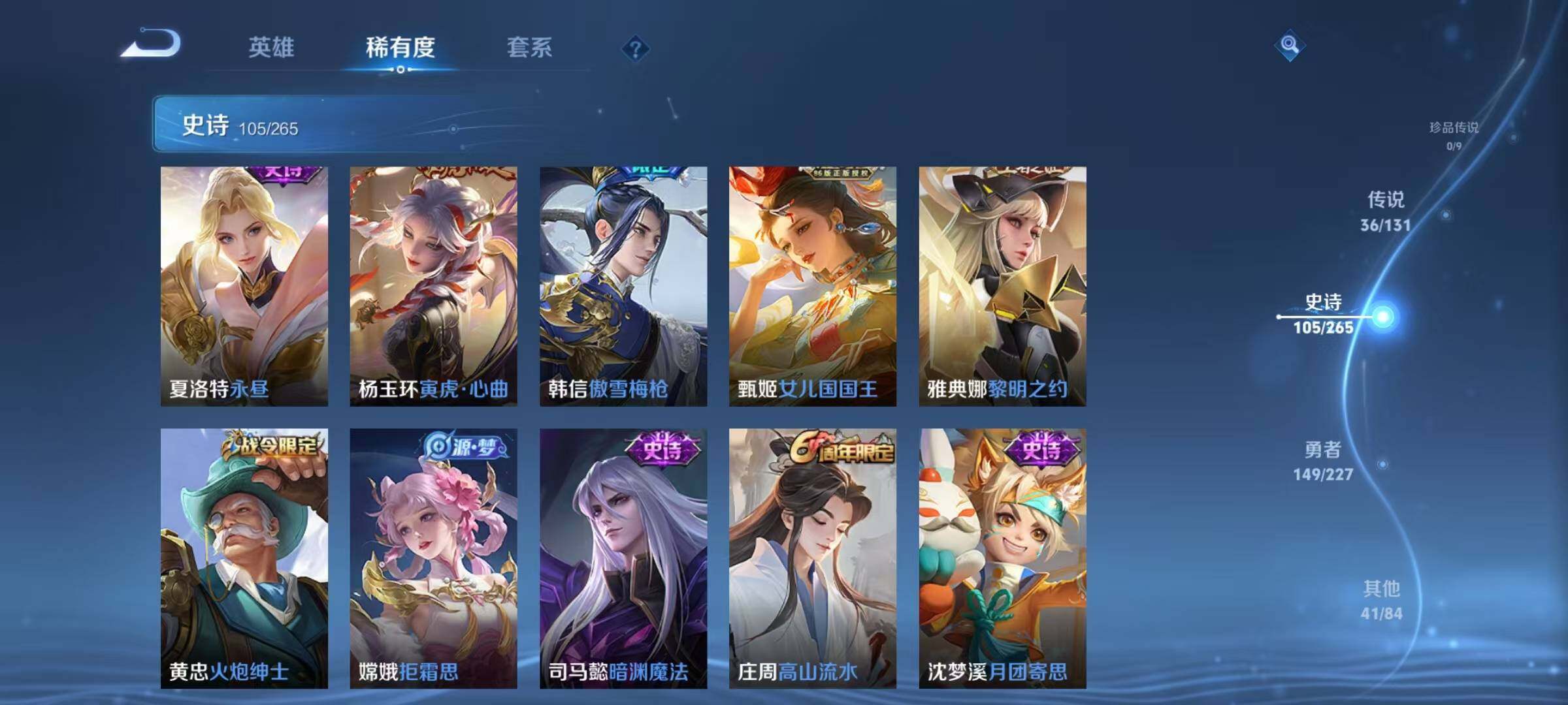 WZJZ3483458王者荣耀账号详情图22