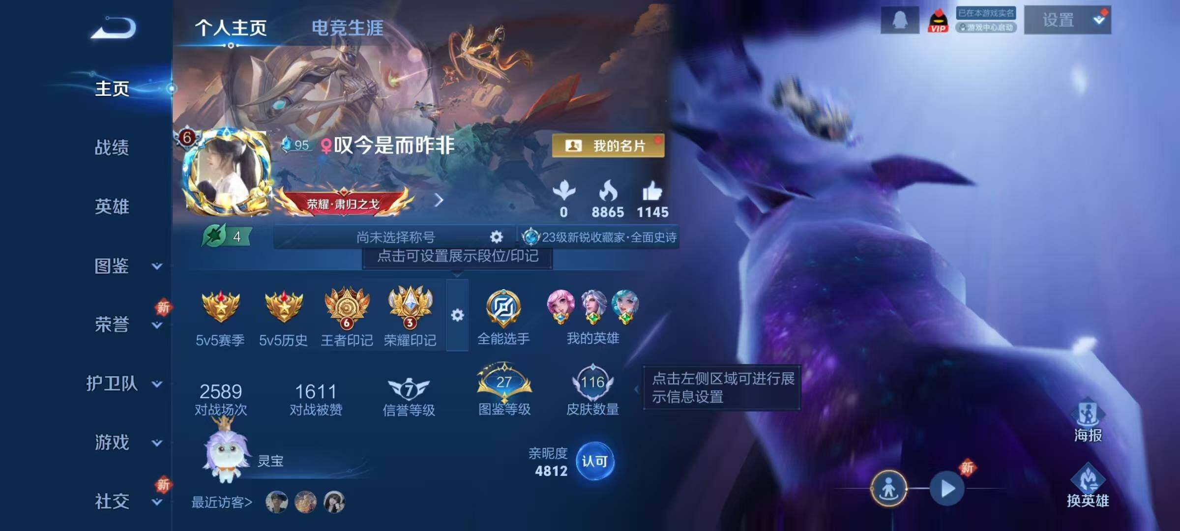 WZJZ3478031王者荣耀账号详情图4