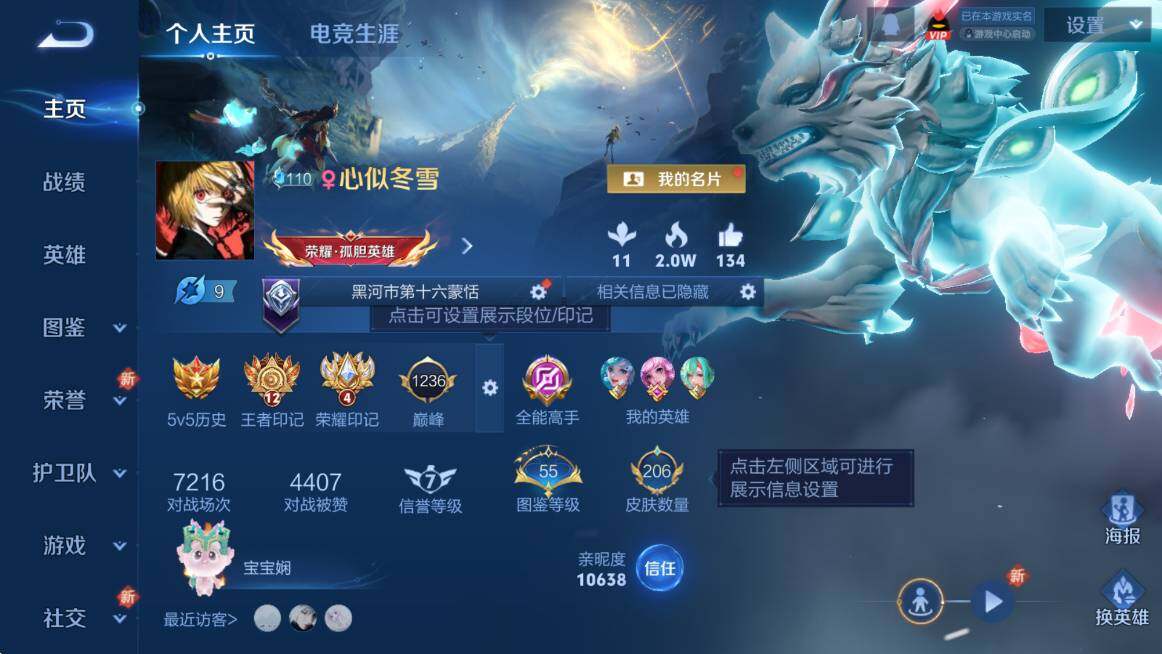 WZCMW3467438王者荣耀账号详情图6