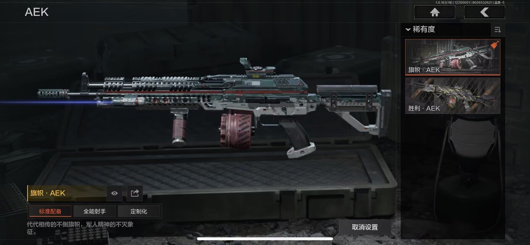 AQEY320921暗区突围账号详情图3