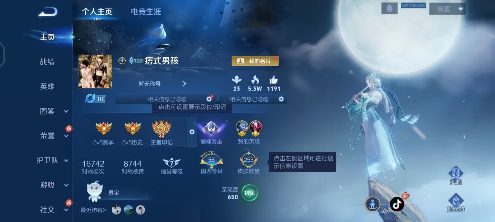 WZQM3471596王者荣耀账号详情图3 WZQM3471596王者荣耀账号详情图3