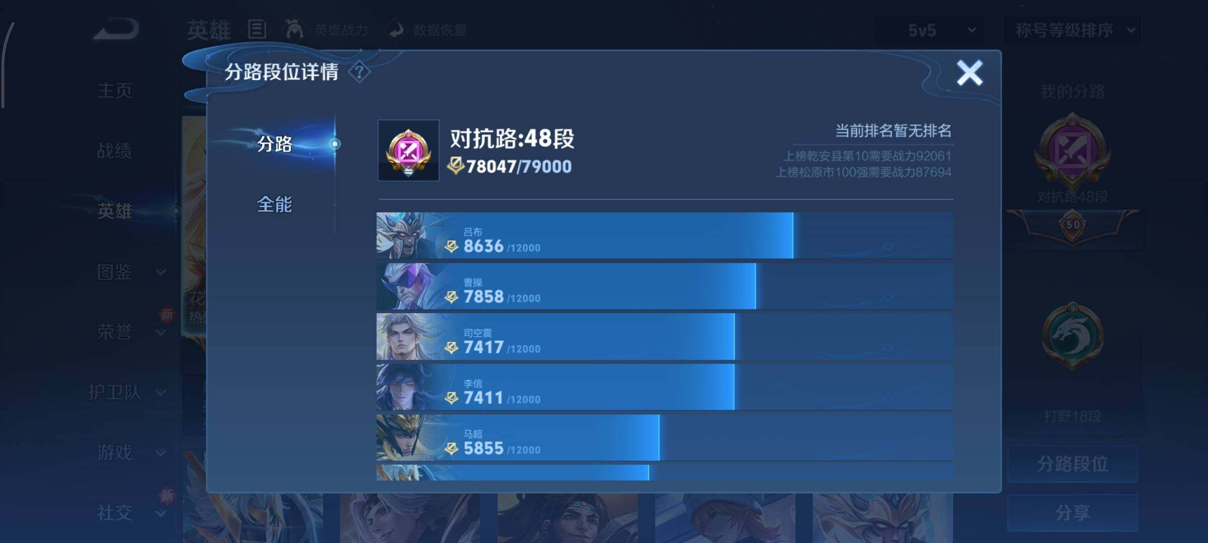 WZCMY3471150王者荣耀账号详情图5