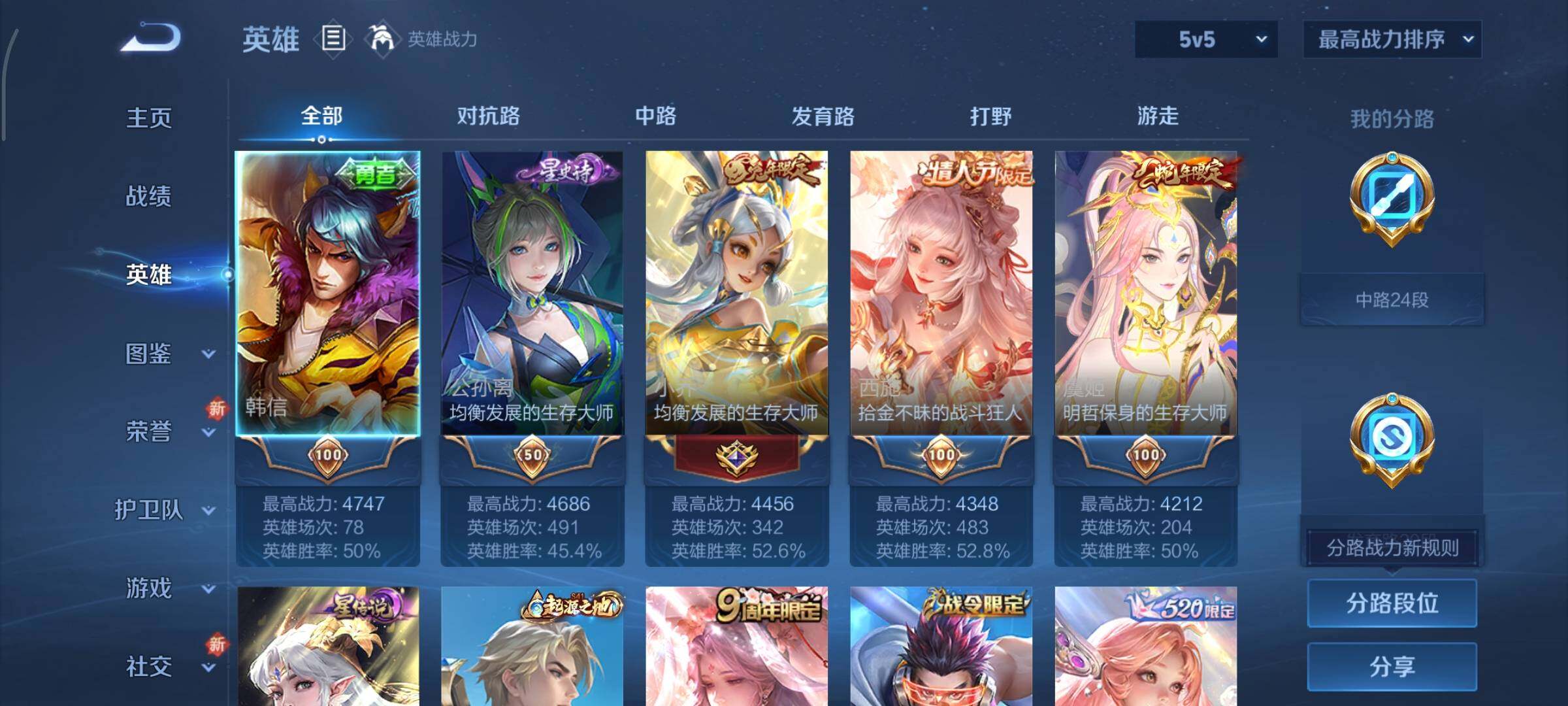 WZCMY3471167王者荣耀账号详情图3