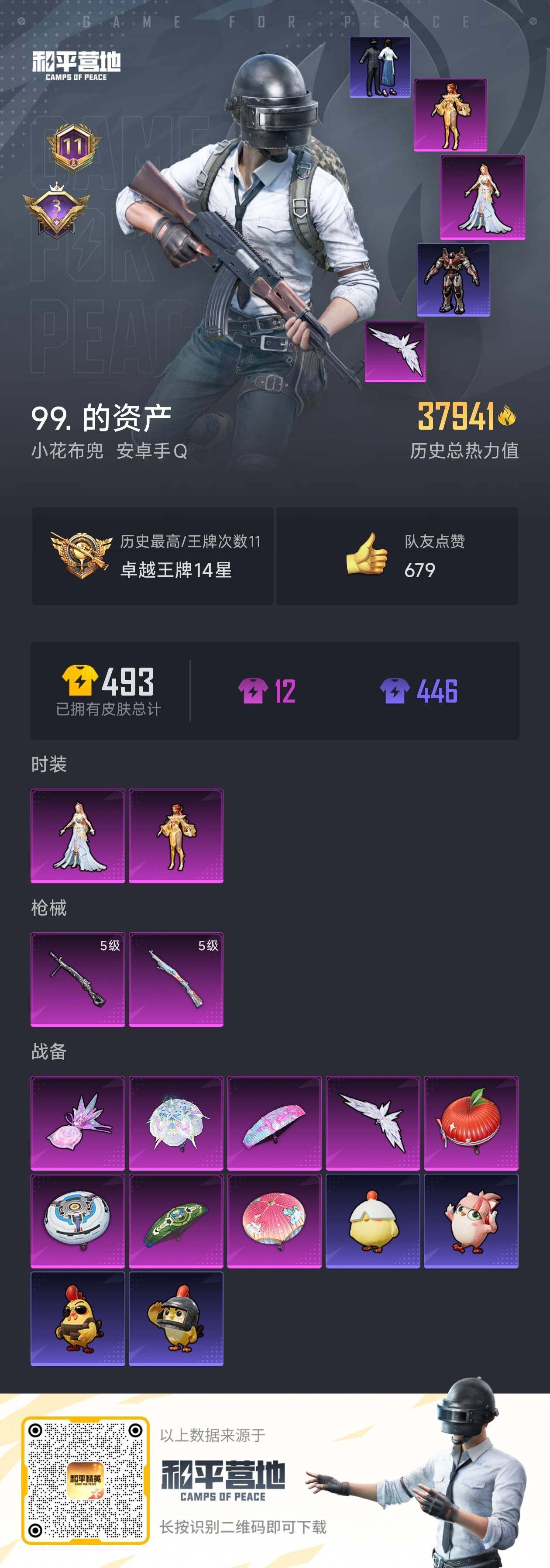 HPLE3453220和平精英账号详情图5 HPLE3453220和平精英账号详情图5