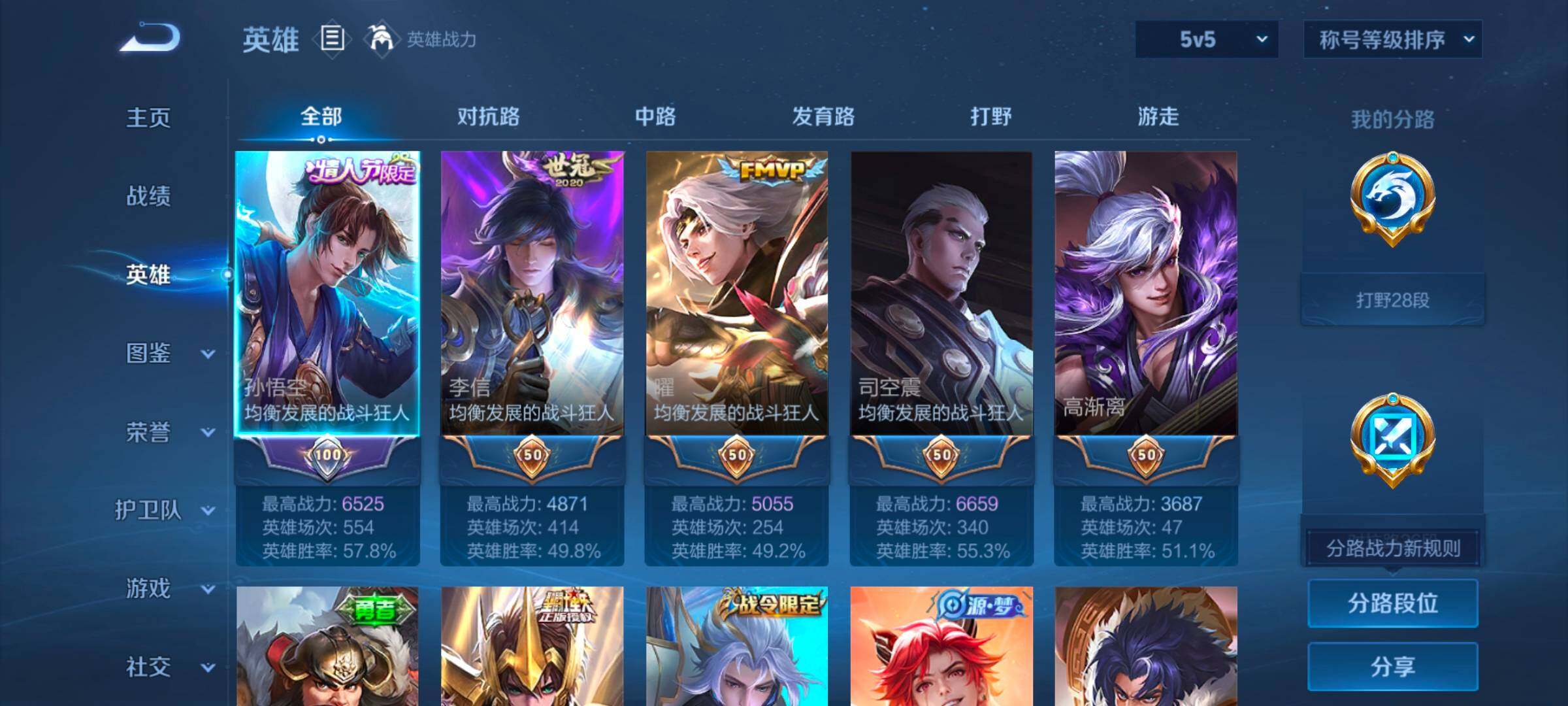 WZCMW3479653王者荣耀账号详情图3