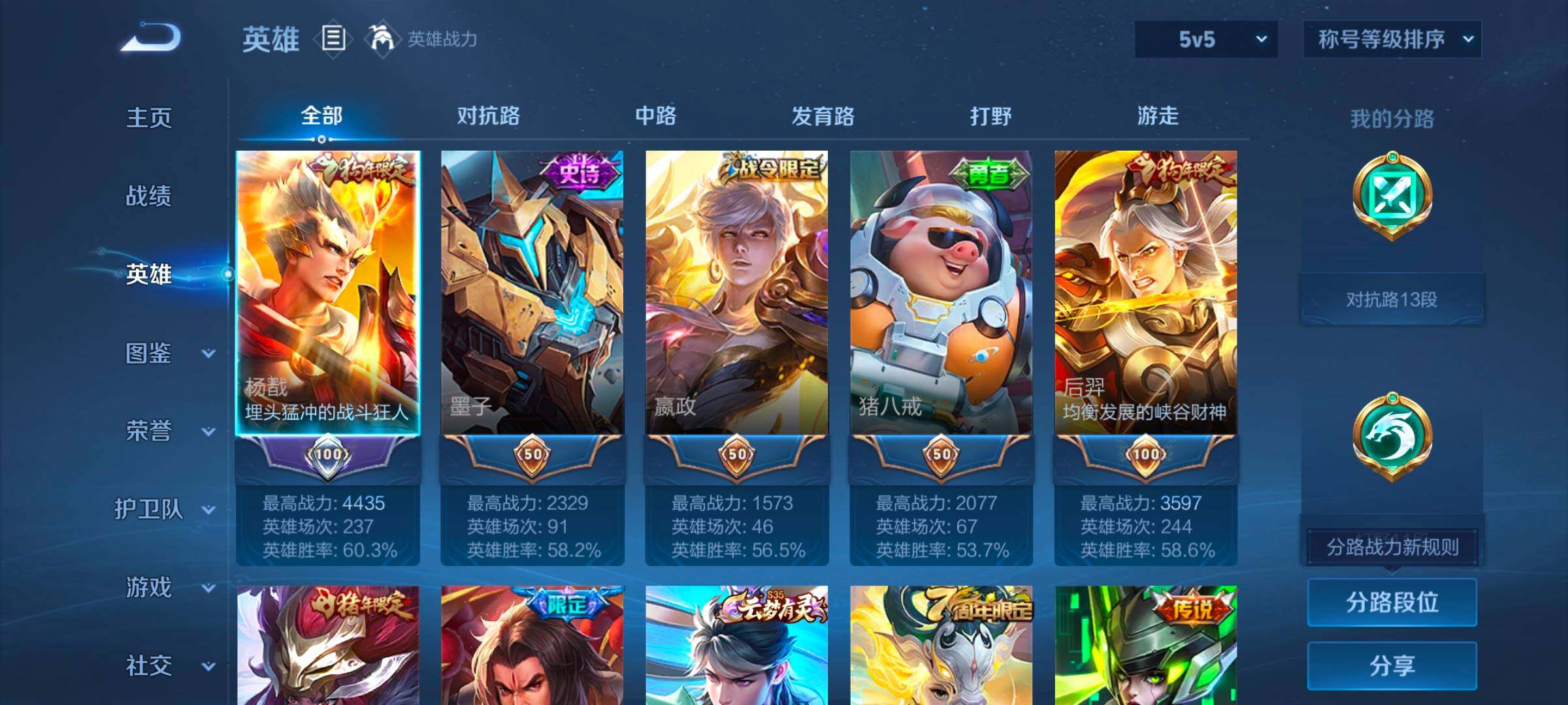 WZCMW3482866王者荣耀账号详情图13