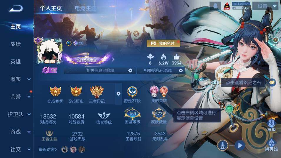 WZ03410610王者荣耀账号详情图12 WZ03410610王者荣耀账号详情图12