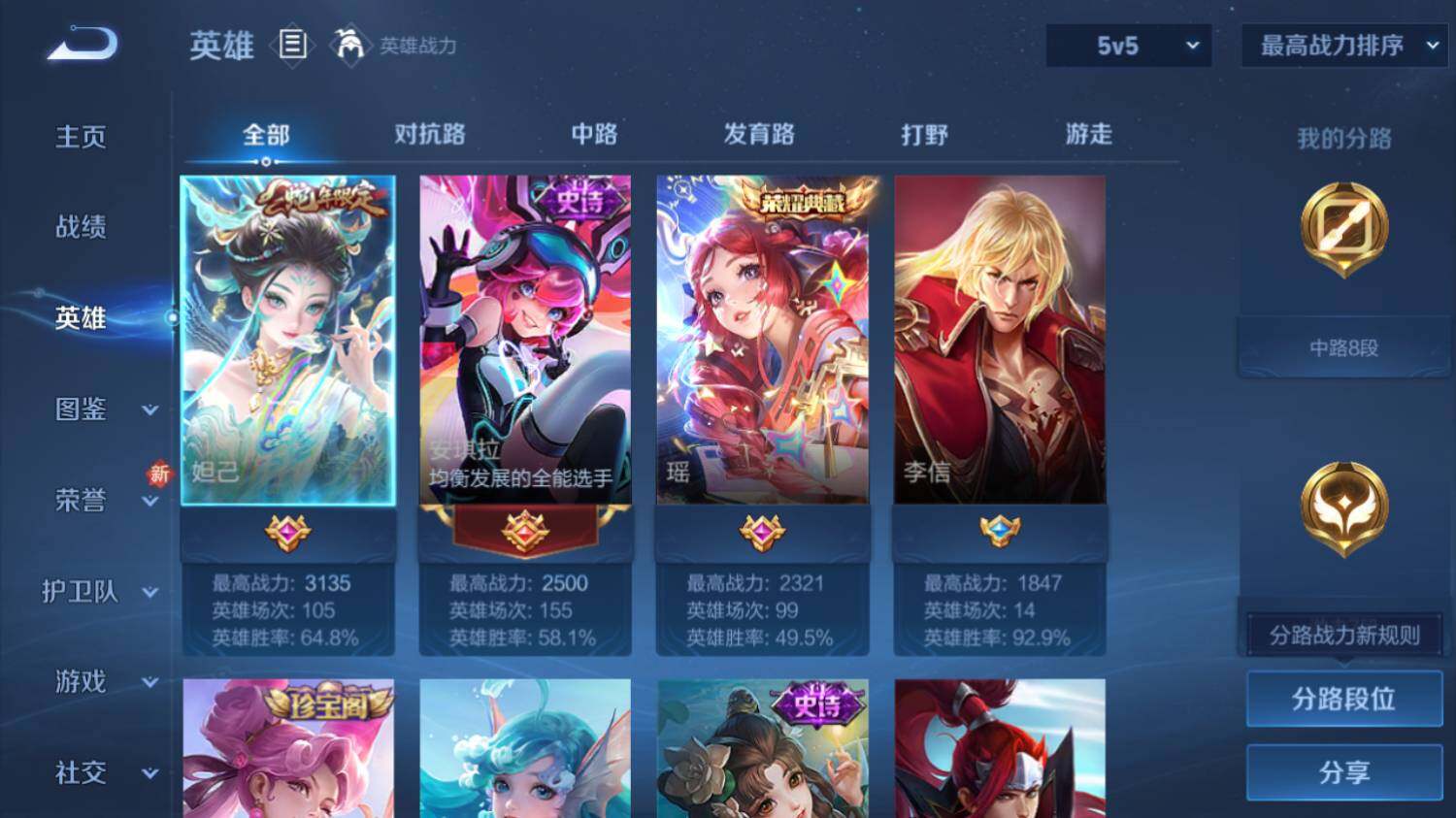 WZ03410632王者荣耀账号详情图6