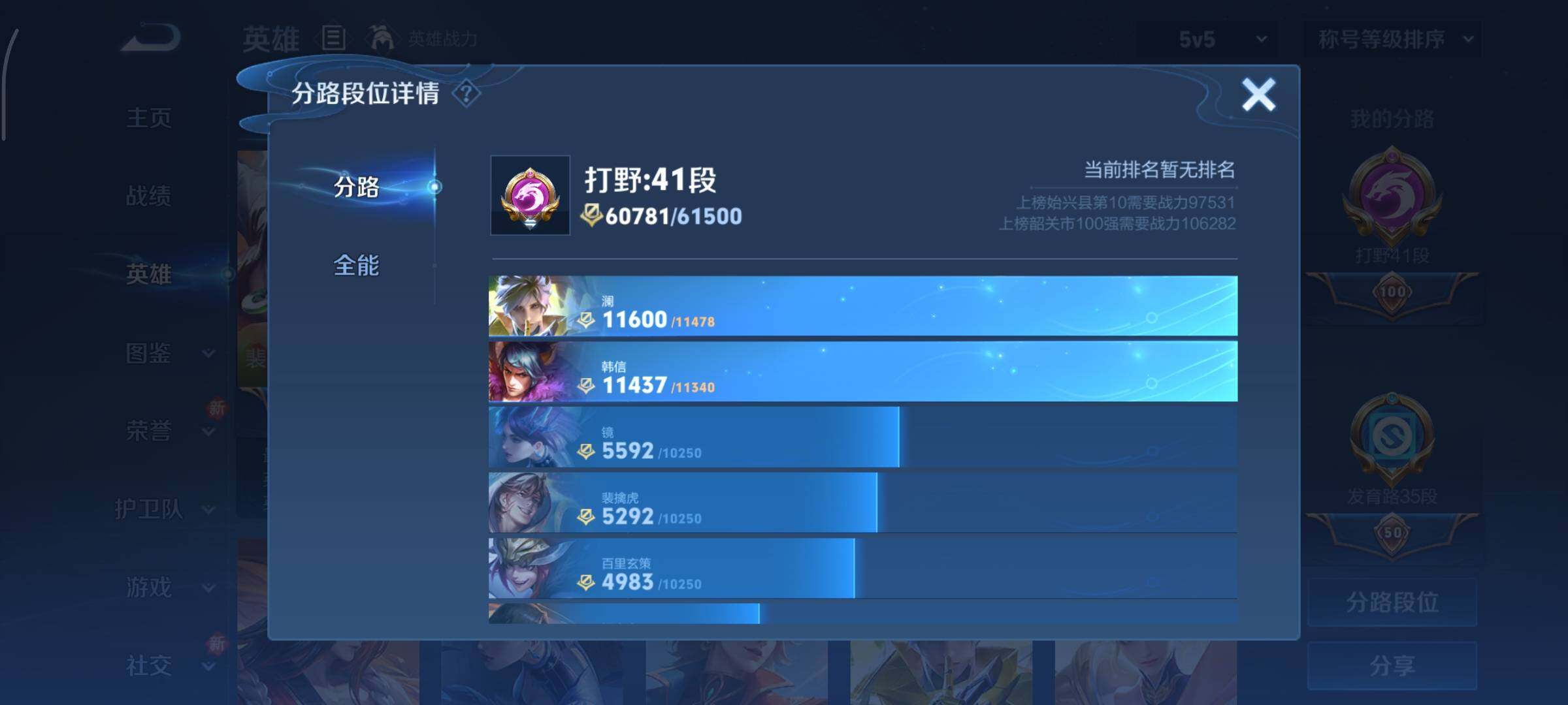 WZCMY3474810王者荣耀账号详情图5