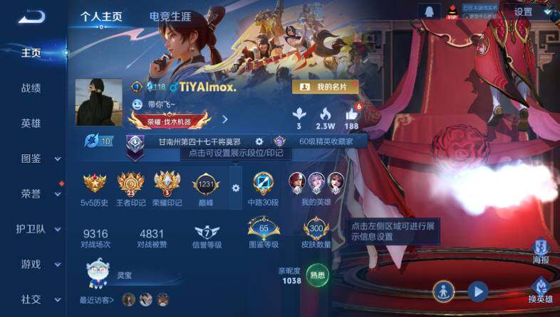 WZ03410529王者荣耀账号详情图9 WZ03410529王者荣耀账号详情图9