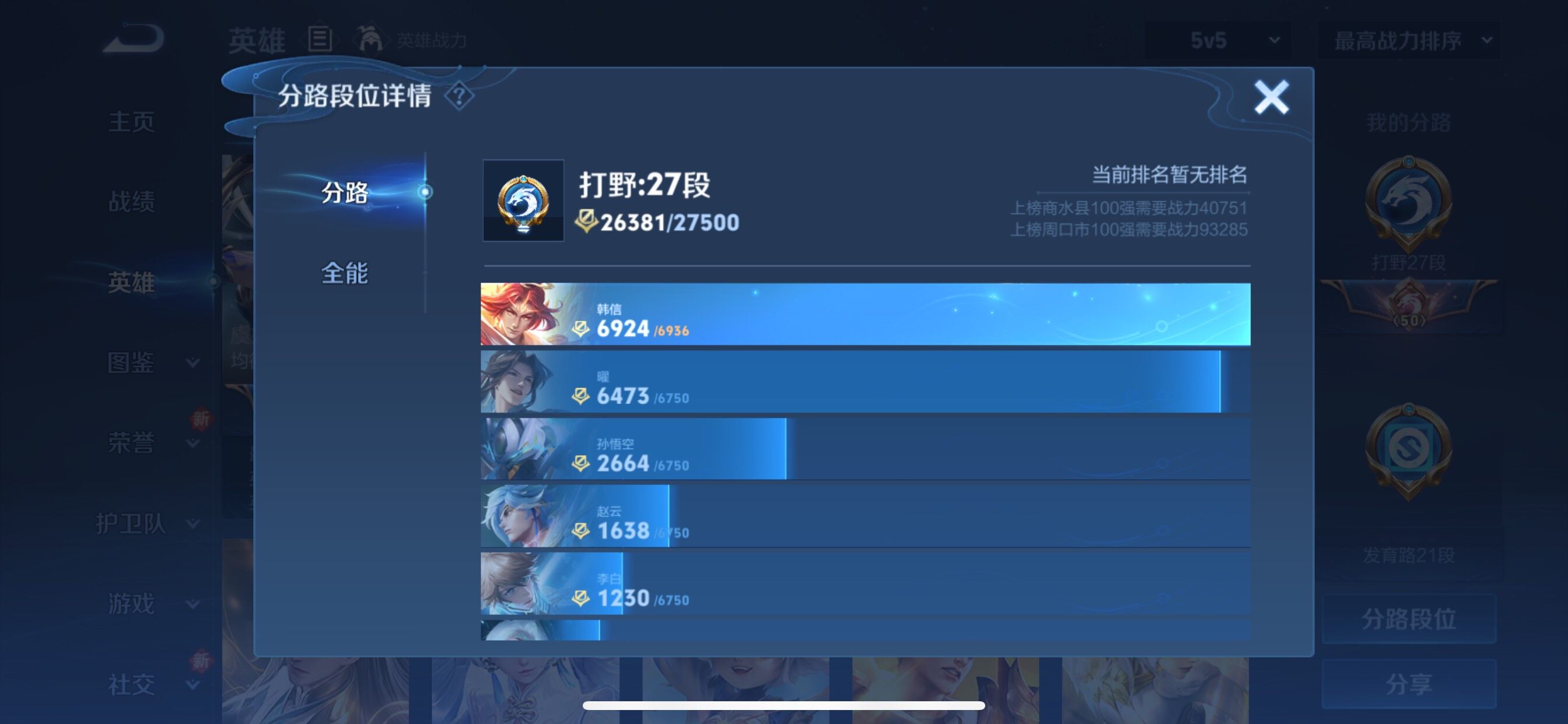 WZCMY3474801王者荣耀账号详情图4