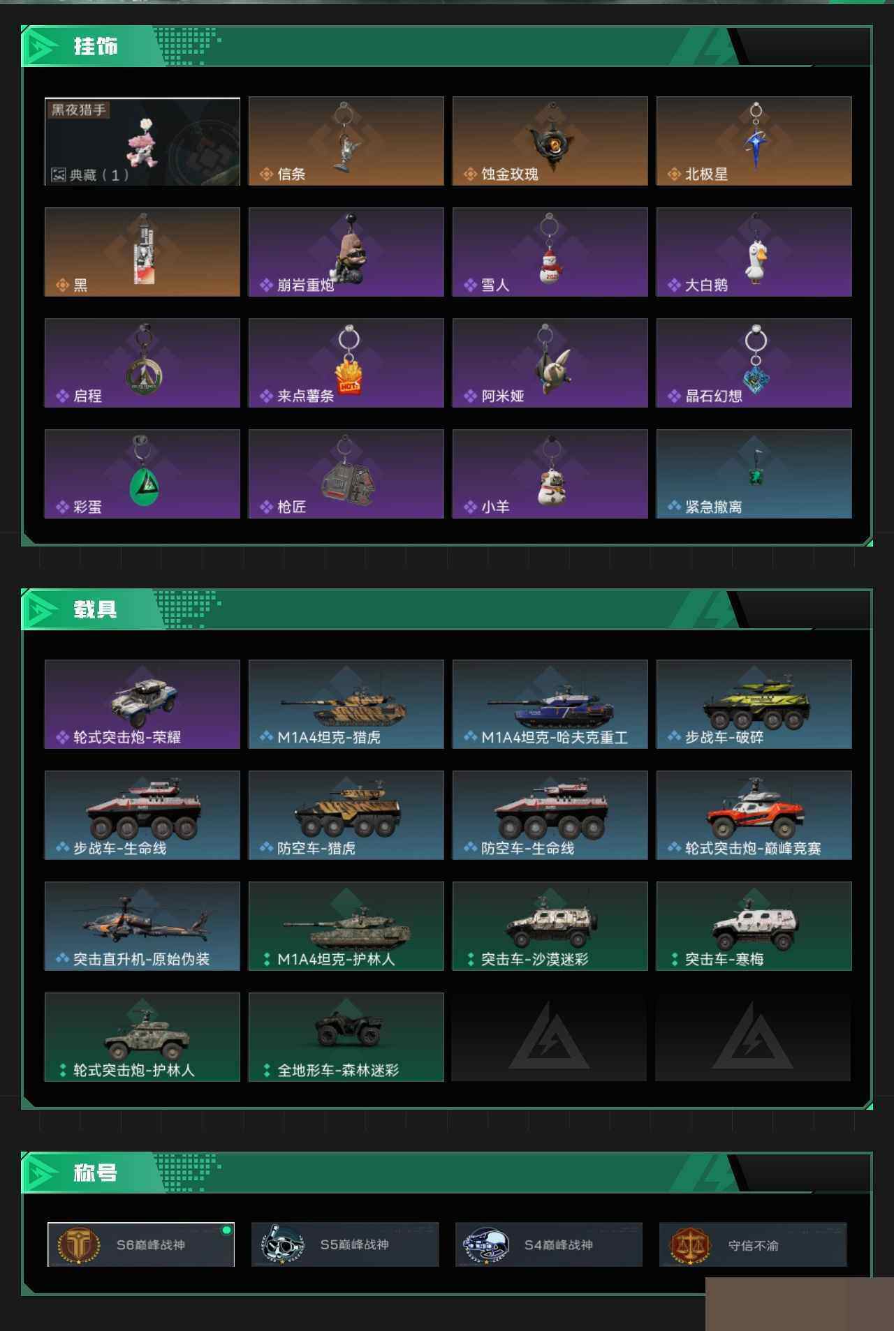 SJZCMW3101523三角洲行动账号详情图4 SJZCMW3101523三角洲行动账号详情图4