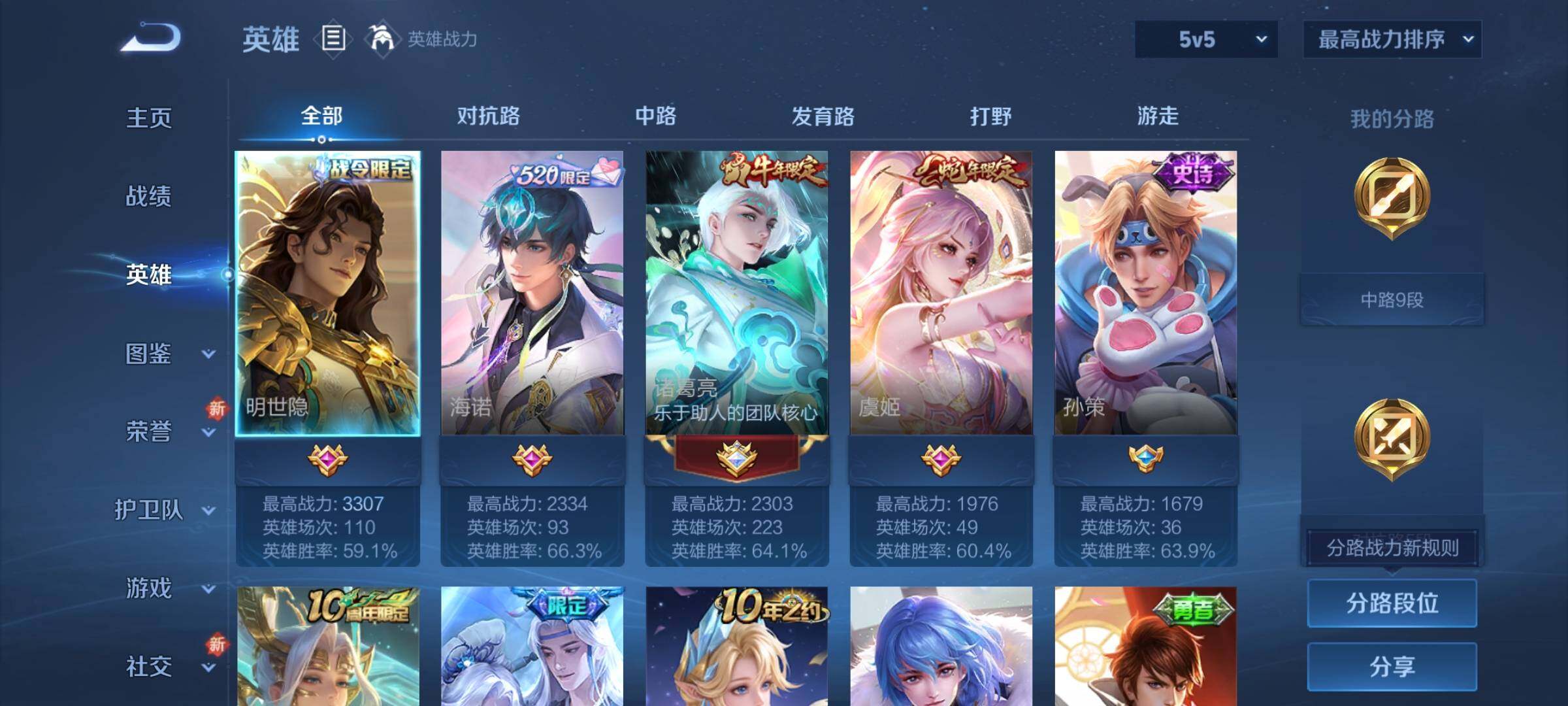 WZCMY3474773王者荣耀账号详情图3