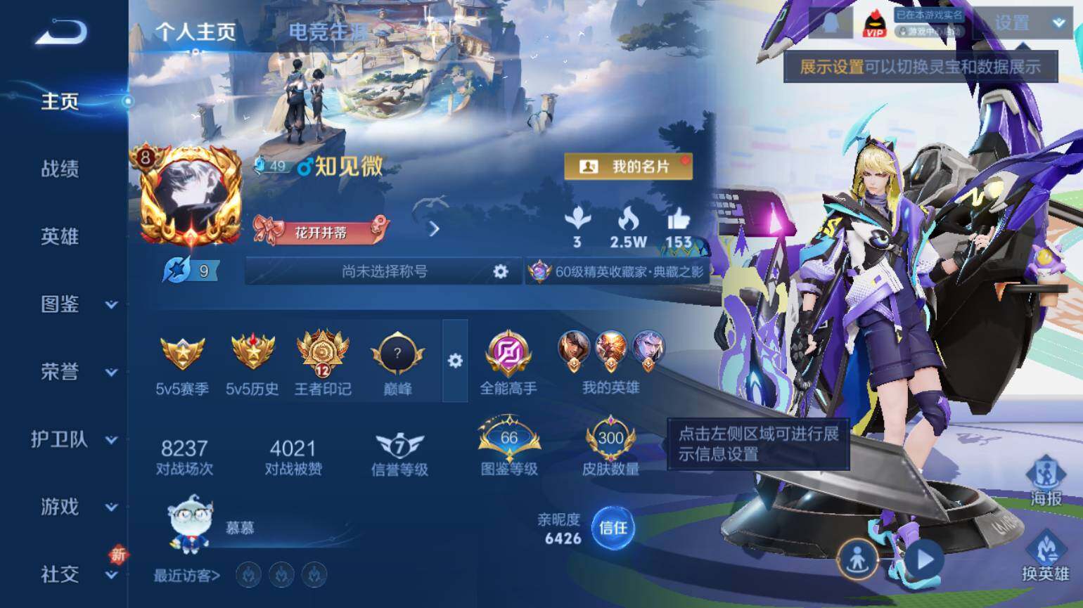 WZ03410637王者荣耀账号详情图3 WZ03410637王者荣耀账号详情图3