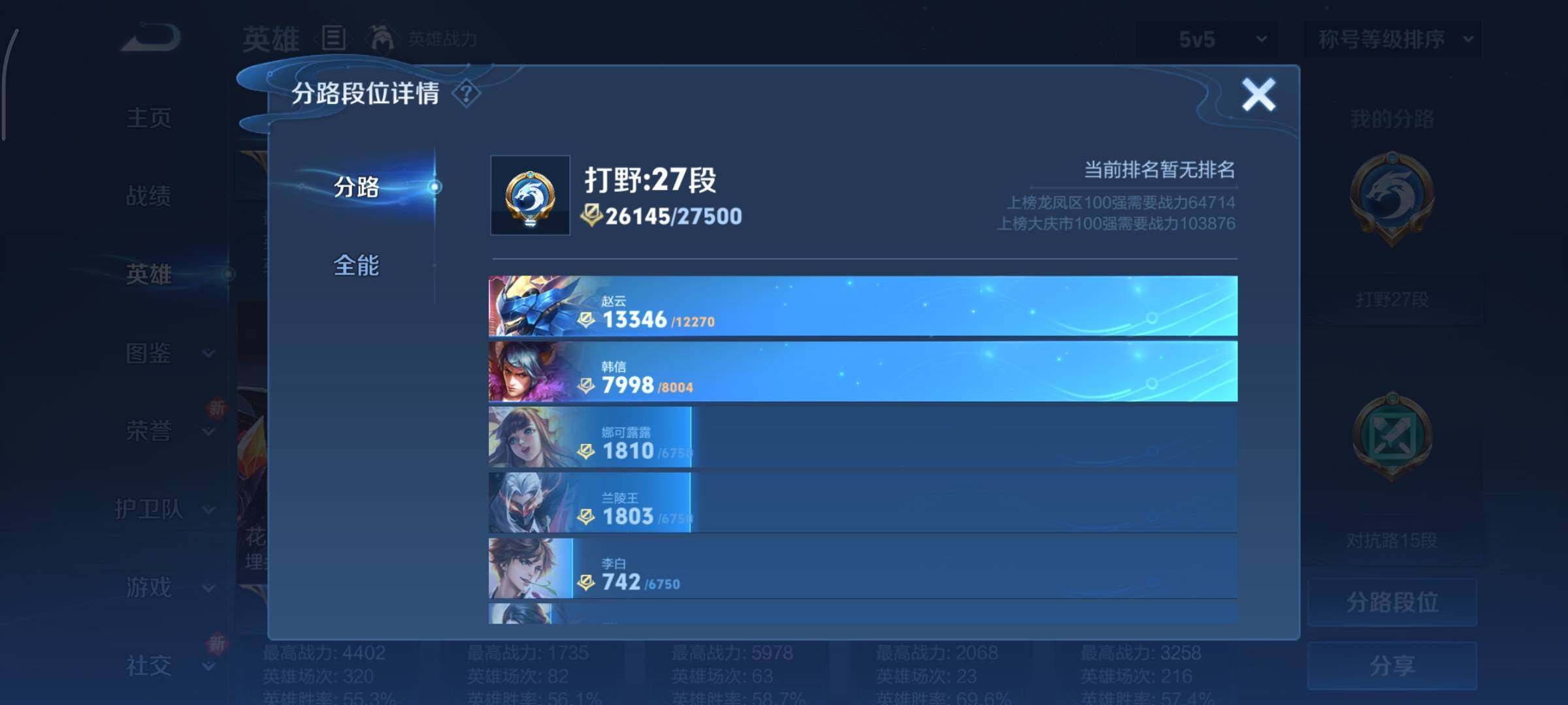 WZCMY3474914王者荣耀账号详情图4