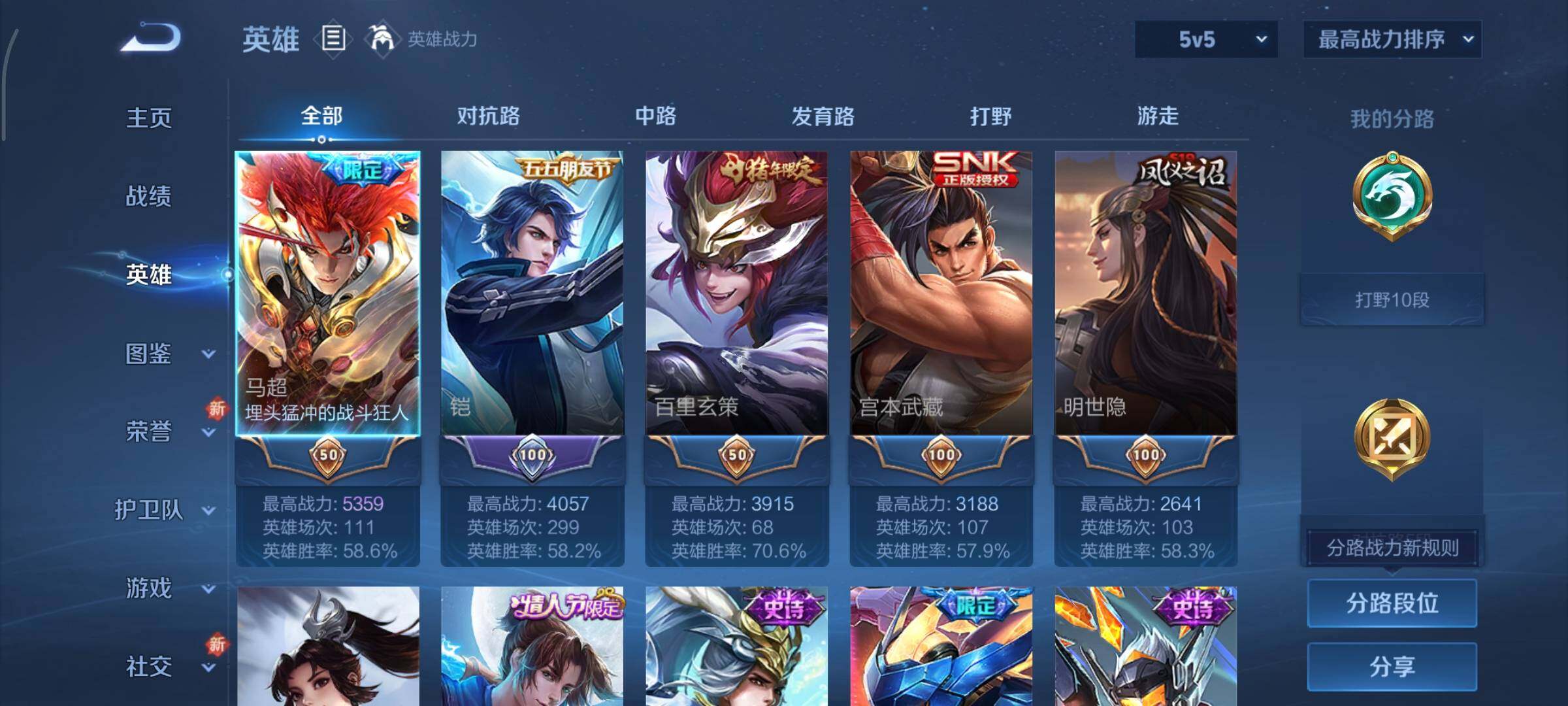 WZCMY42829王者荣耀账号详情图3