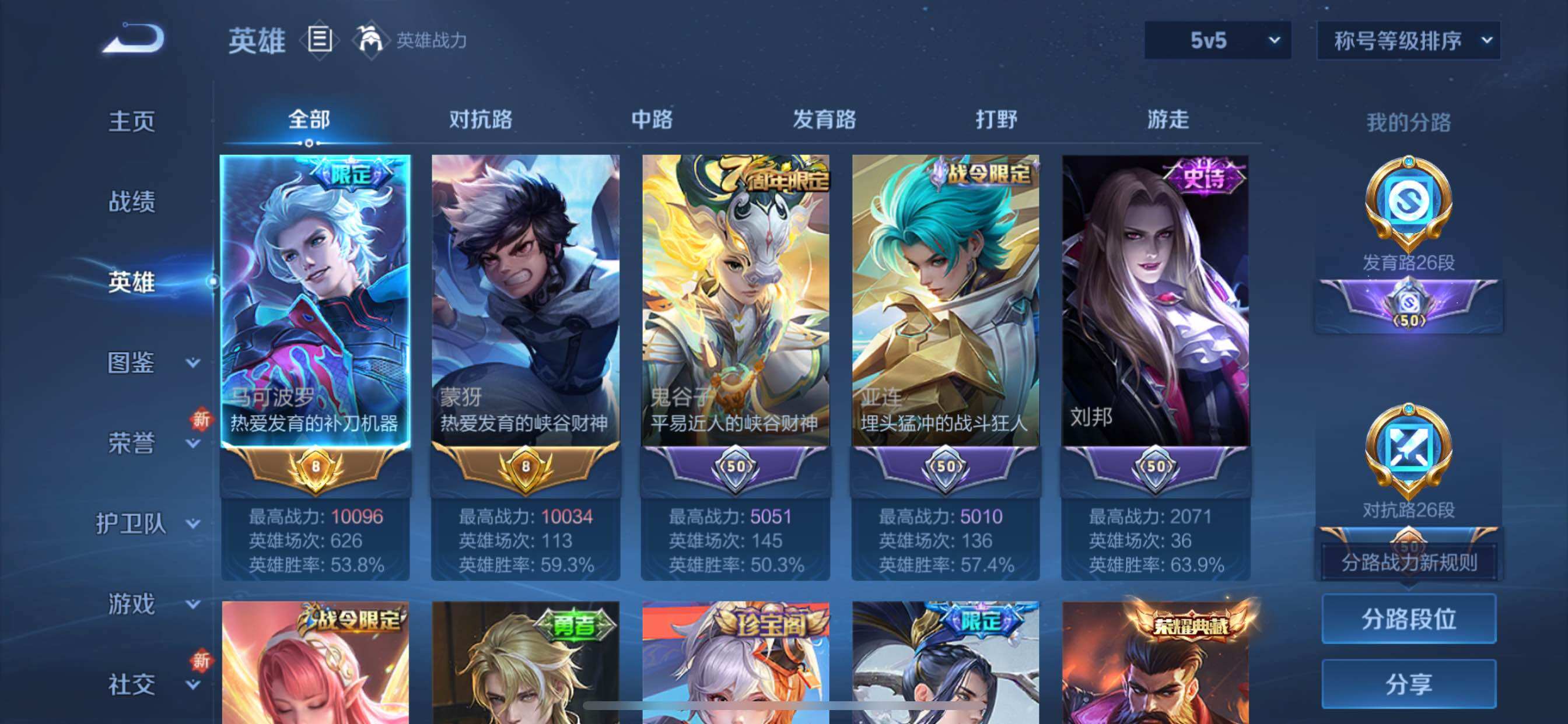 WZCMY3474915王者荣耀账号详情图3