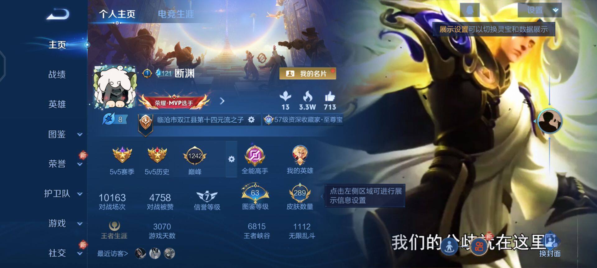 WZQM3475069王者荣耀账号详情图3