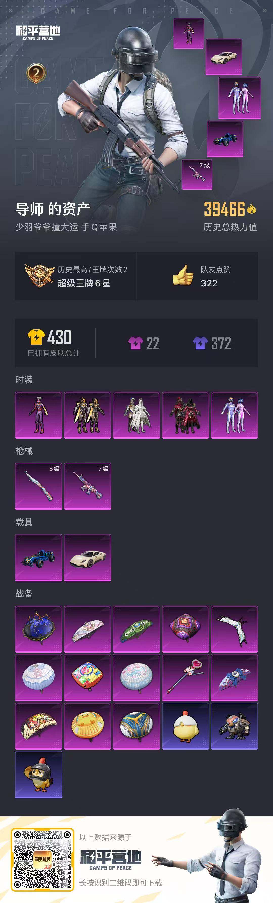 HPCMW3454624和平精英账号详情图3