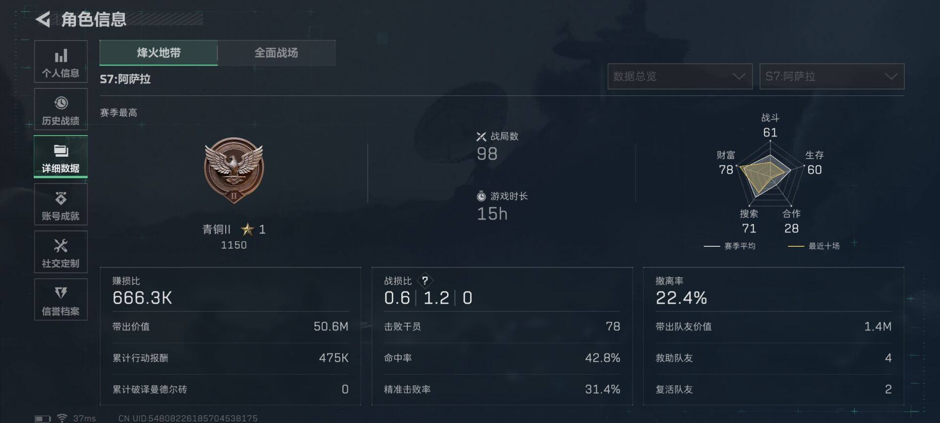 SJZQM3100859三角洲行动账号详情图23