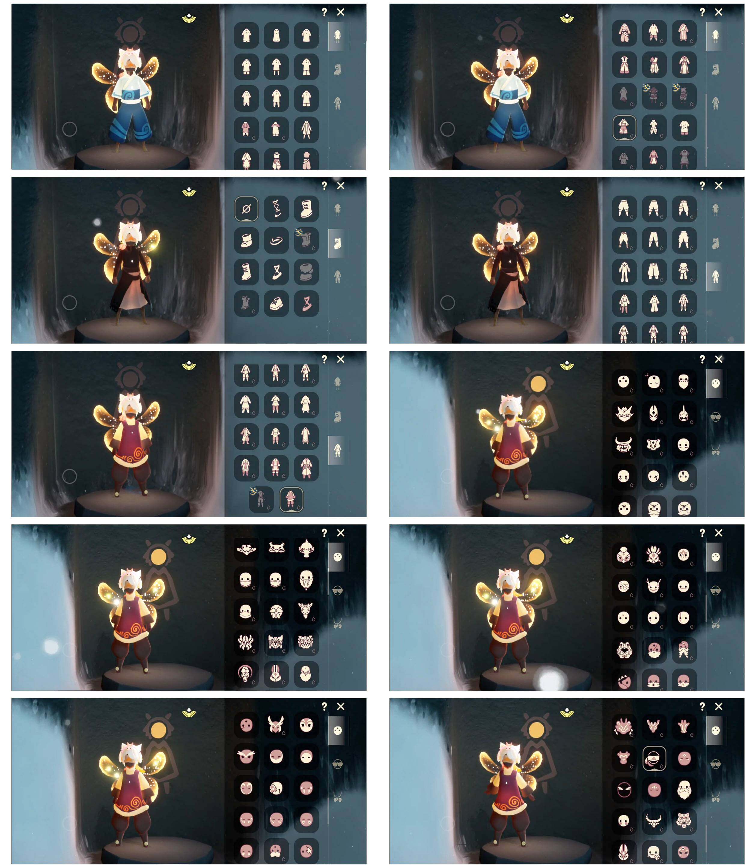 光遇账号华为渠道服15季12翼阿努比斯透明蝶翼白枭星球夹克蝙蝠斗欧若拉之翼王子围巾TGC黑底绊爱套装皮皮猫斗篷巫师帽欧若拉之声神鹿头饰详情看图，价格可刀
资源：蜡烛893    爱心206    红烛  49 翼12