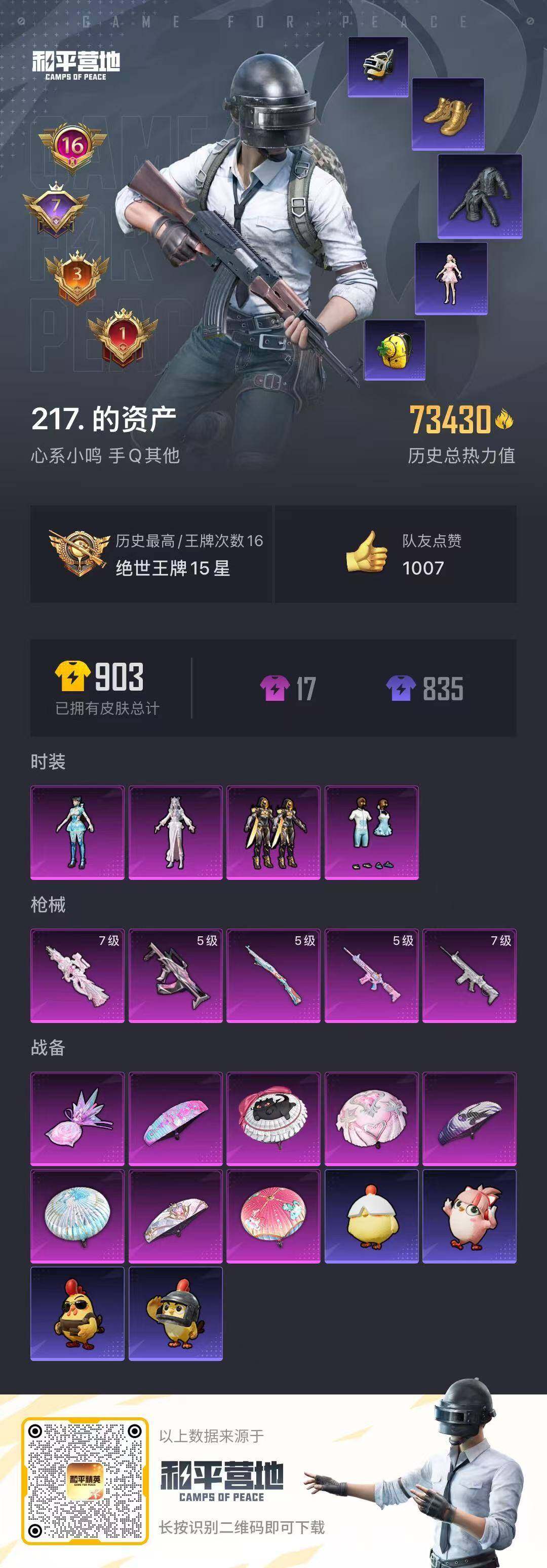 HPQM3450590和平精英账号详情图17