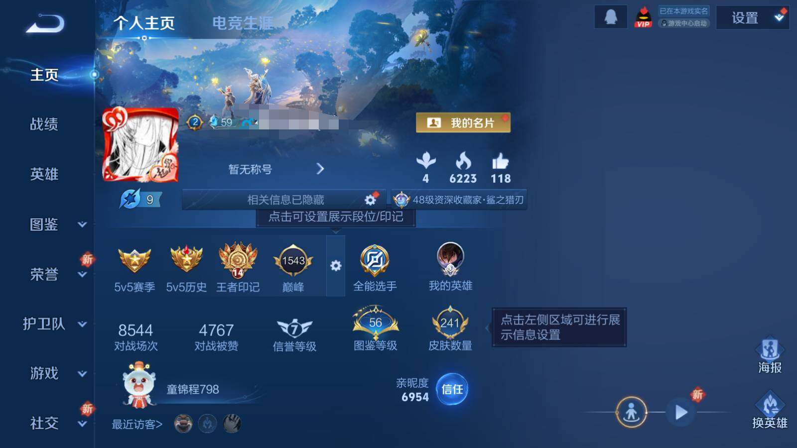 WZEY3474124王者荣耀账号详情图7