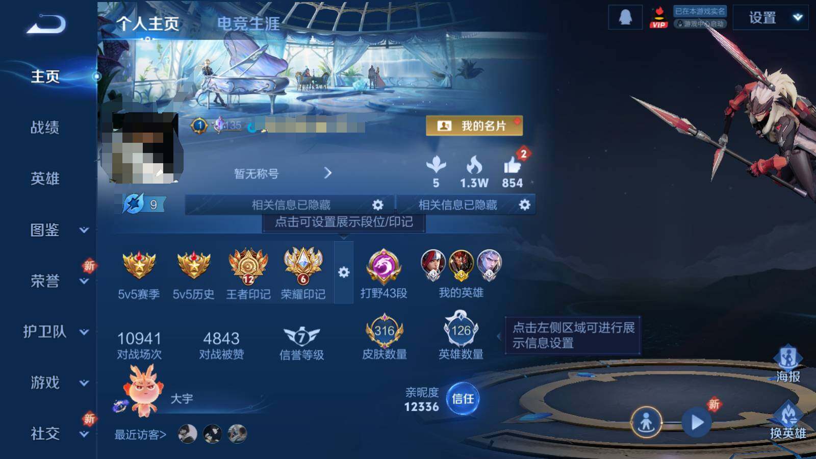 WZQM3474192王者荣耀账号详情图11