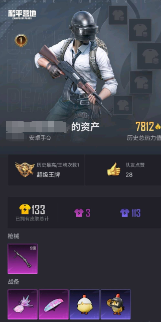 HPCMW3451843和平精英账号详情图2