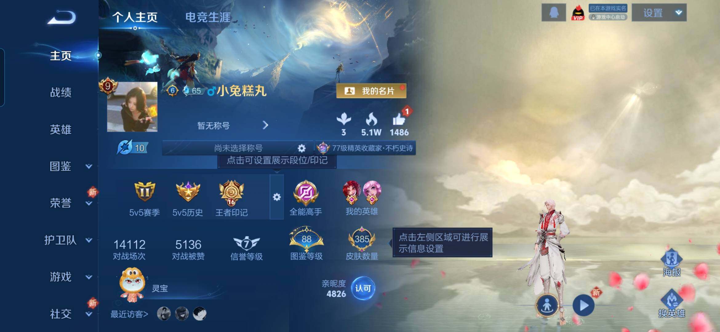 WZQM3474219王者荣耀账号详情图3