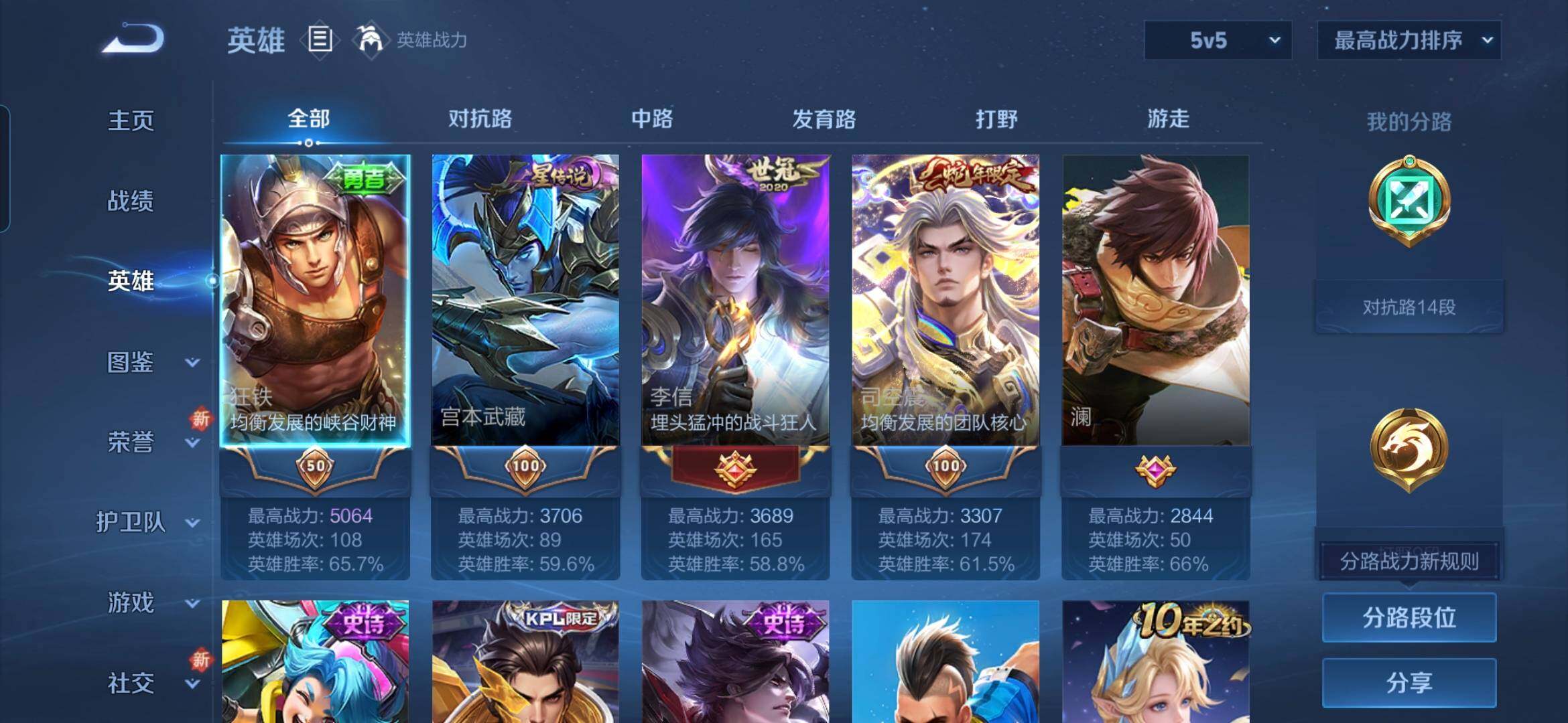 WZDN3474266王者荣耀账号详情图7