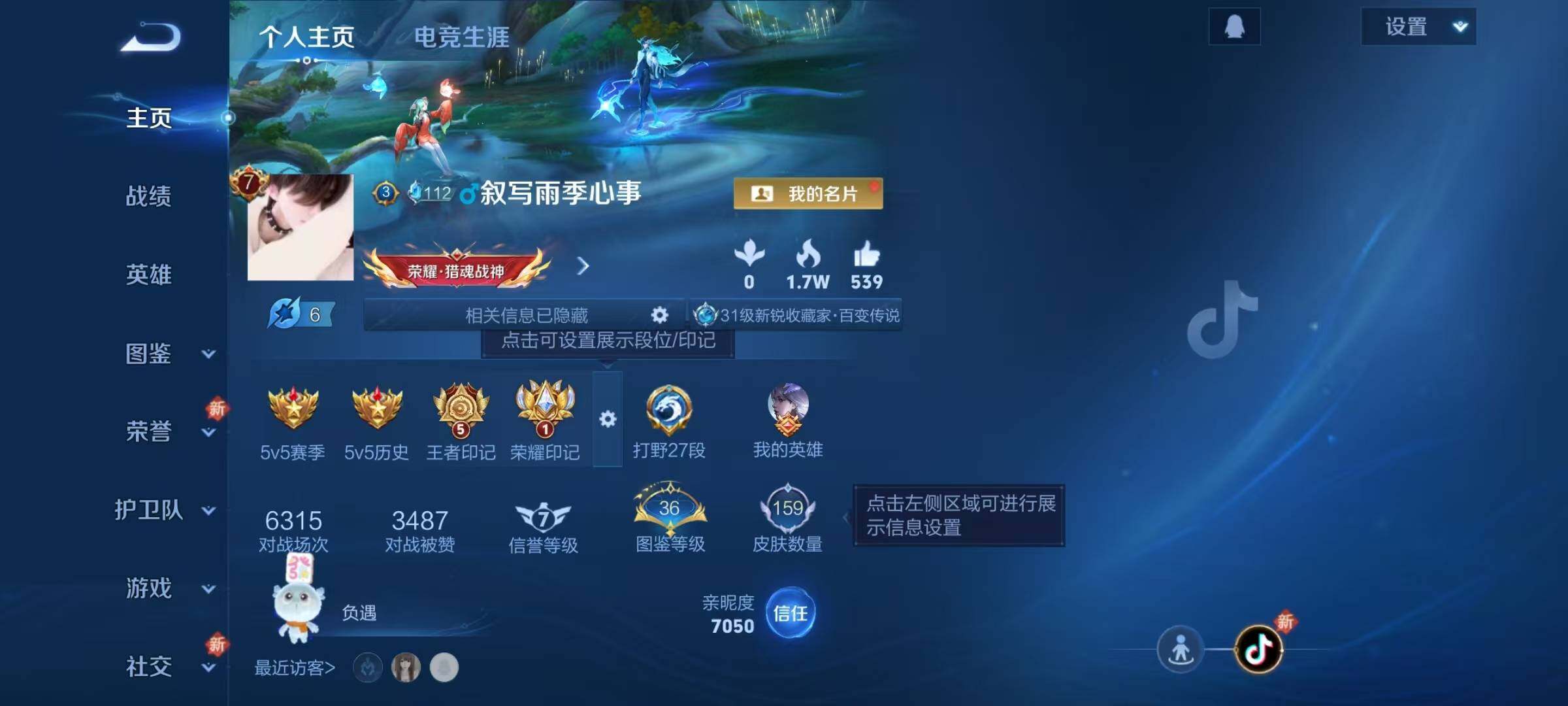 WZJZ425650王者荣耀账号详情图5