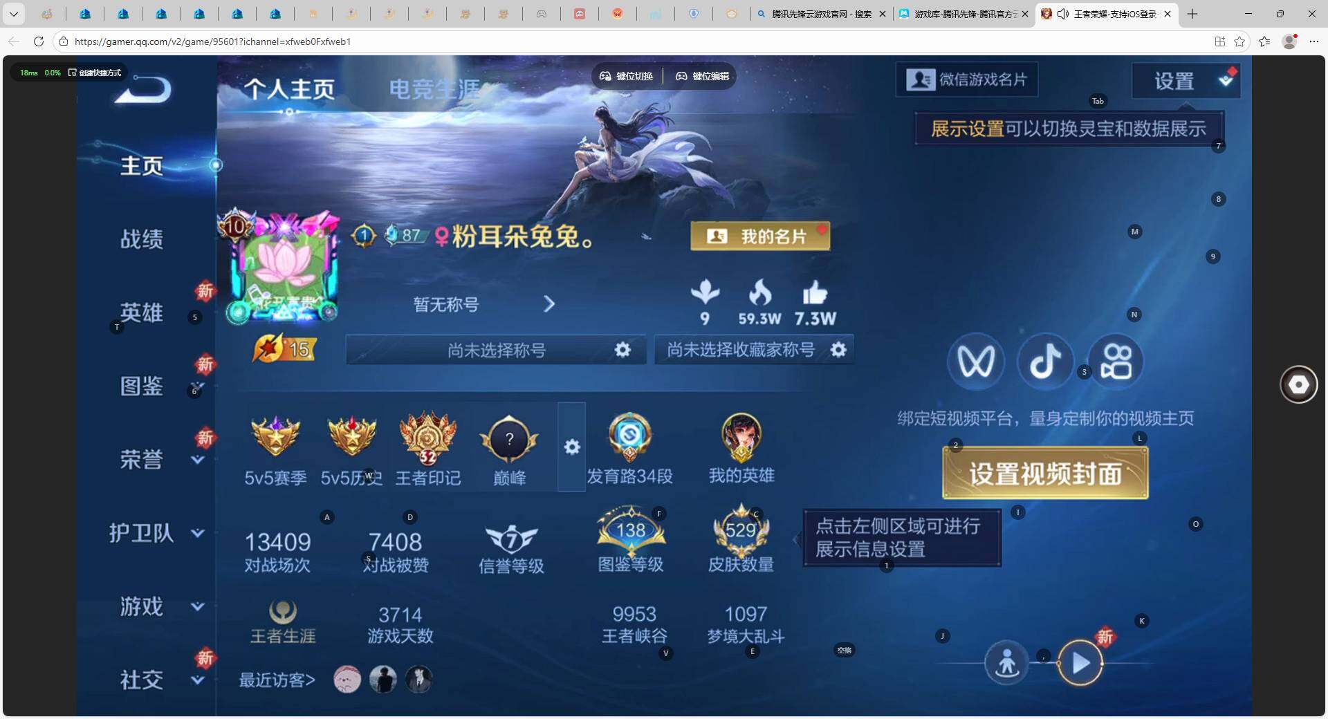 WZLX3480869王者荣耀账号详情图2