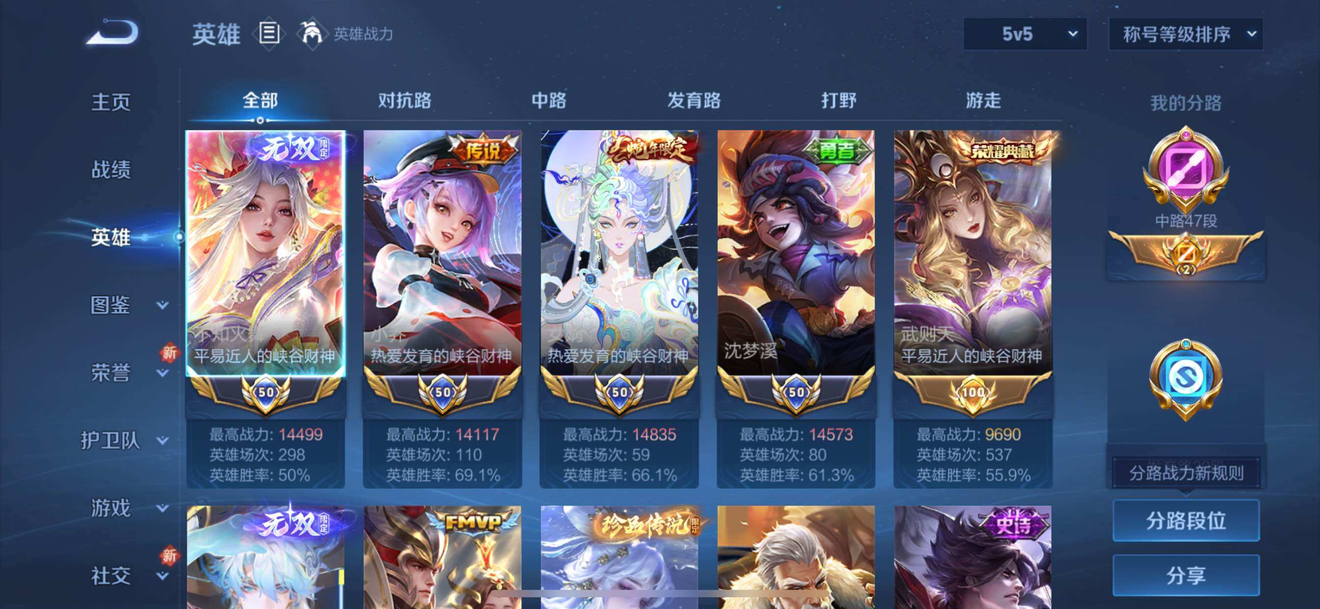 WZCMY3476748王者荣耀账号详情图5