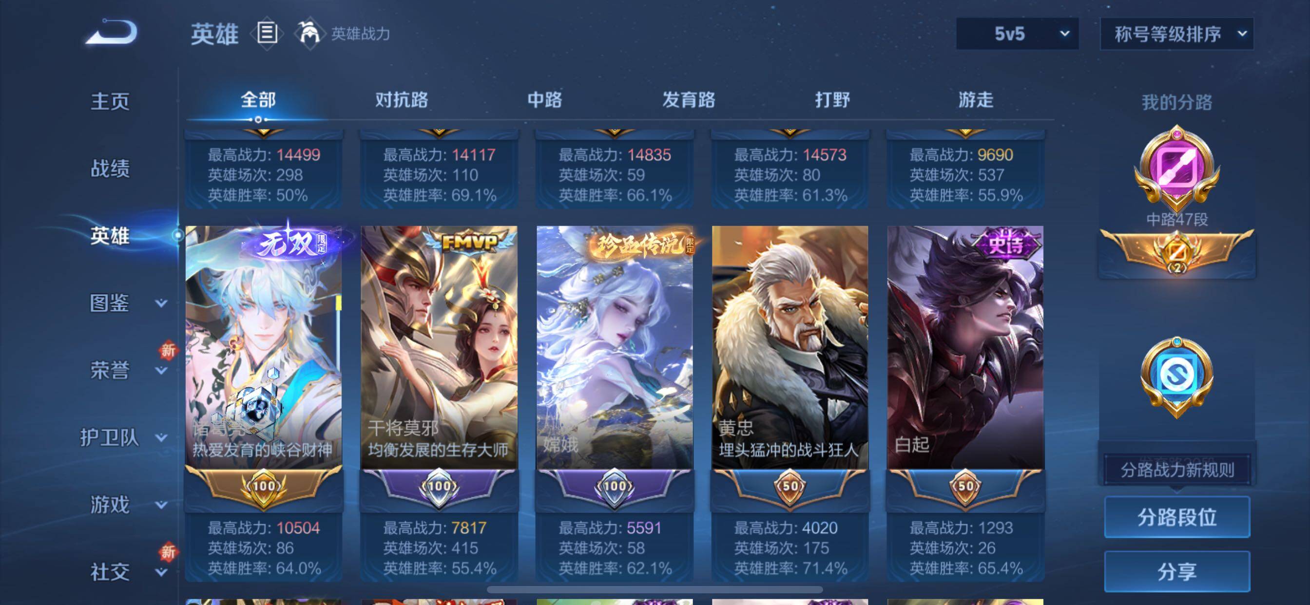 WZCMY3476748王者荣耀账号详情图6