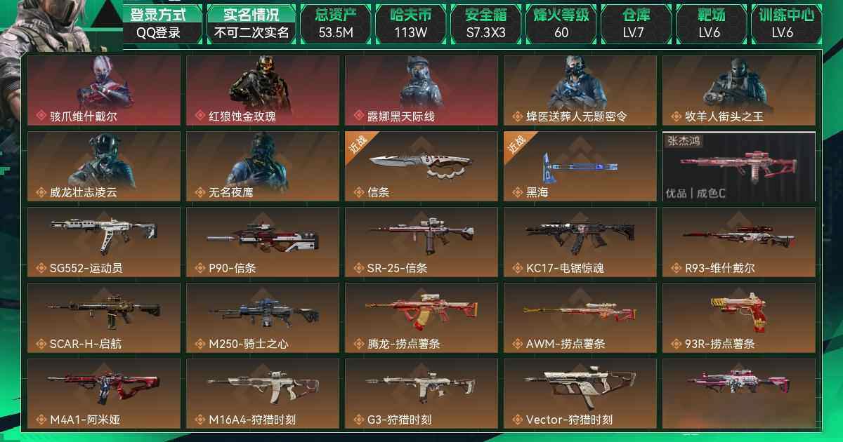 SJZCMW3101675三角洲行动账号详情图7