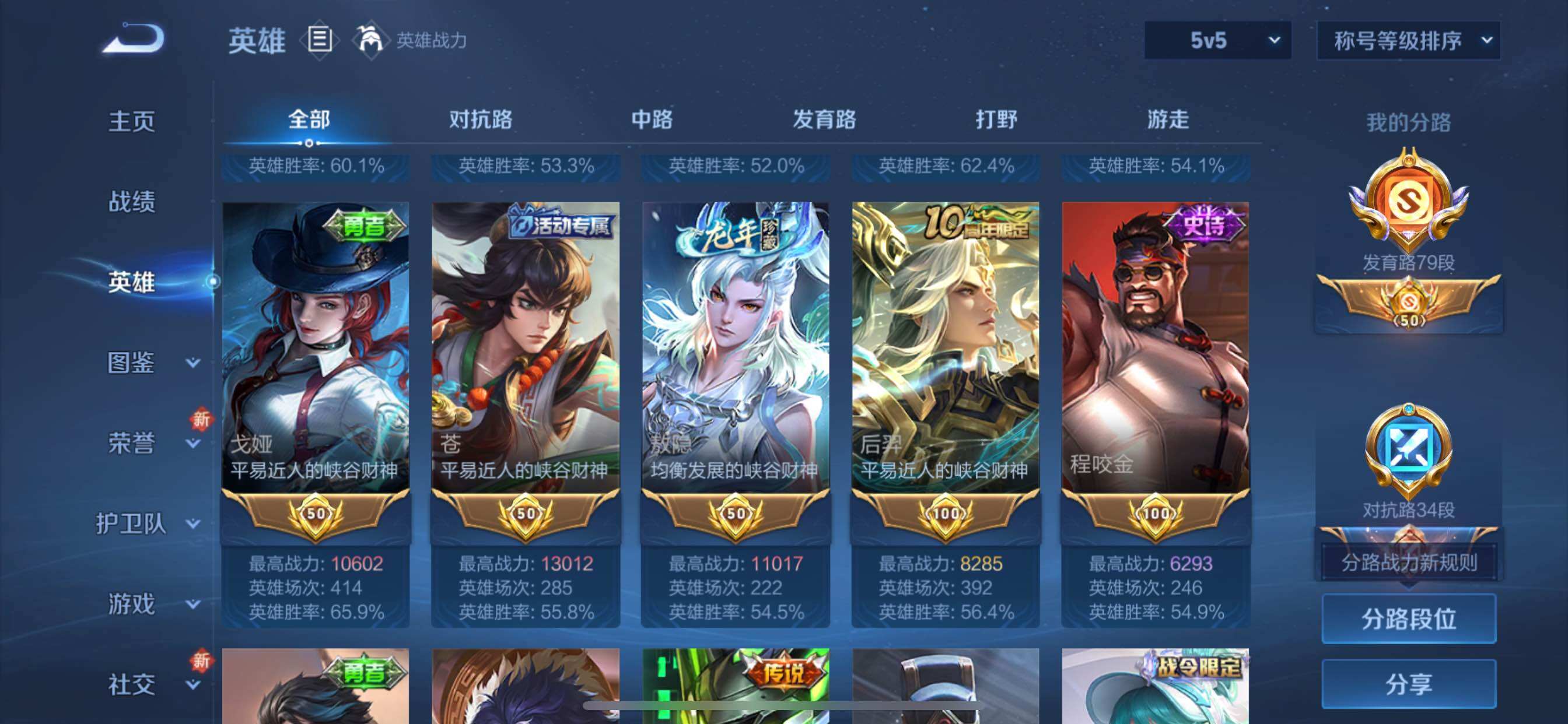 WZCMY3476752王者荣耀账号详情图6