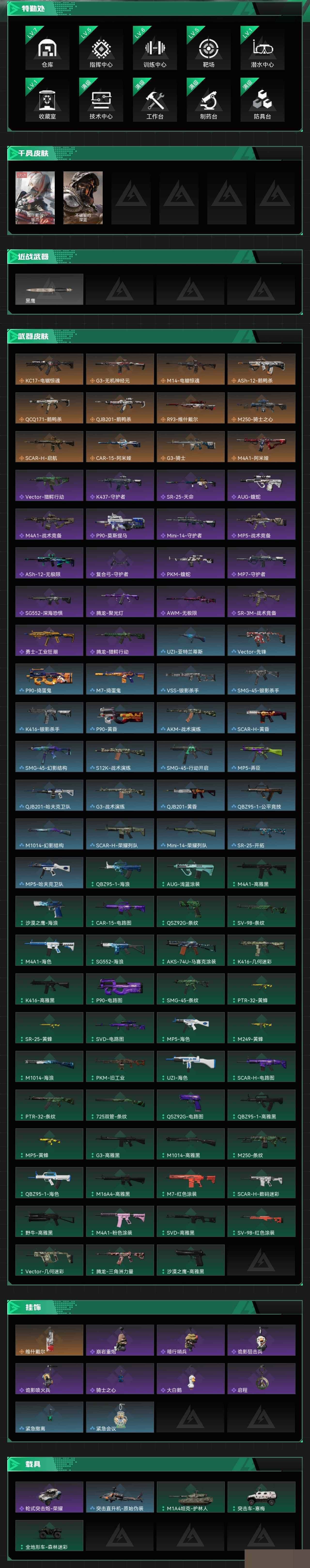 SJZCMW3101682三角洲行动账号详情图4