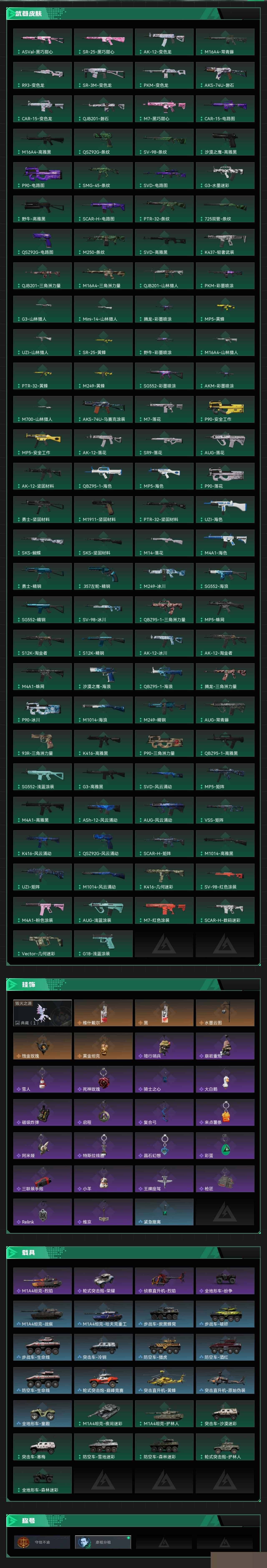 SJZCMW3101704三角洲行动账号详情图4