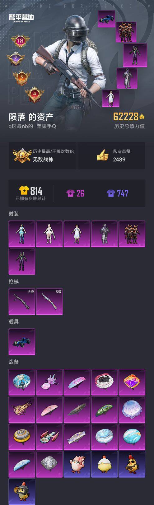 HPQM3451782和平精英账号详情图10