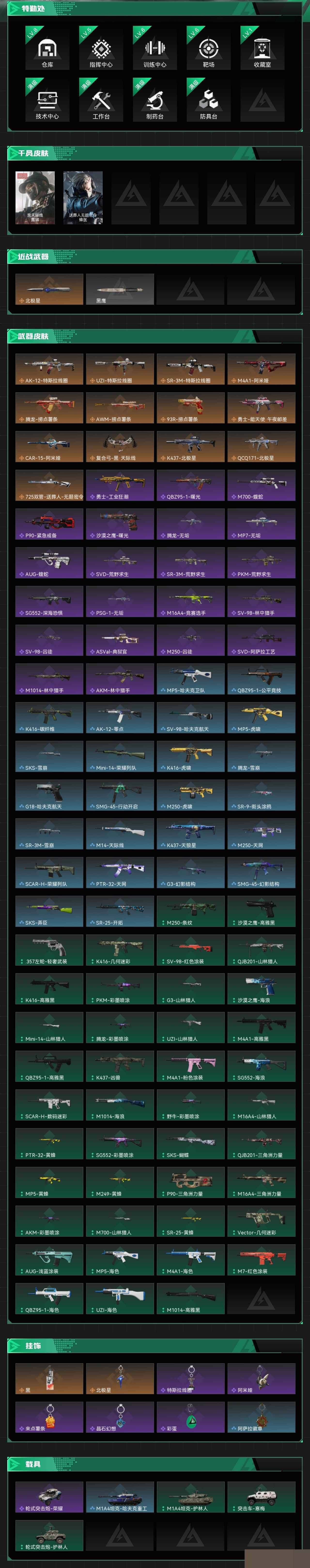 SJZCMW3101747三角洲行动账号详情图3