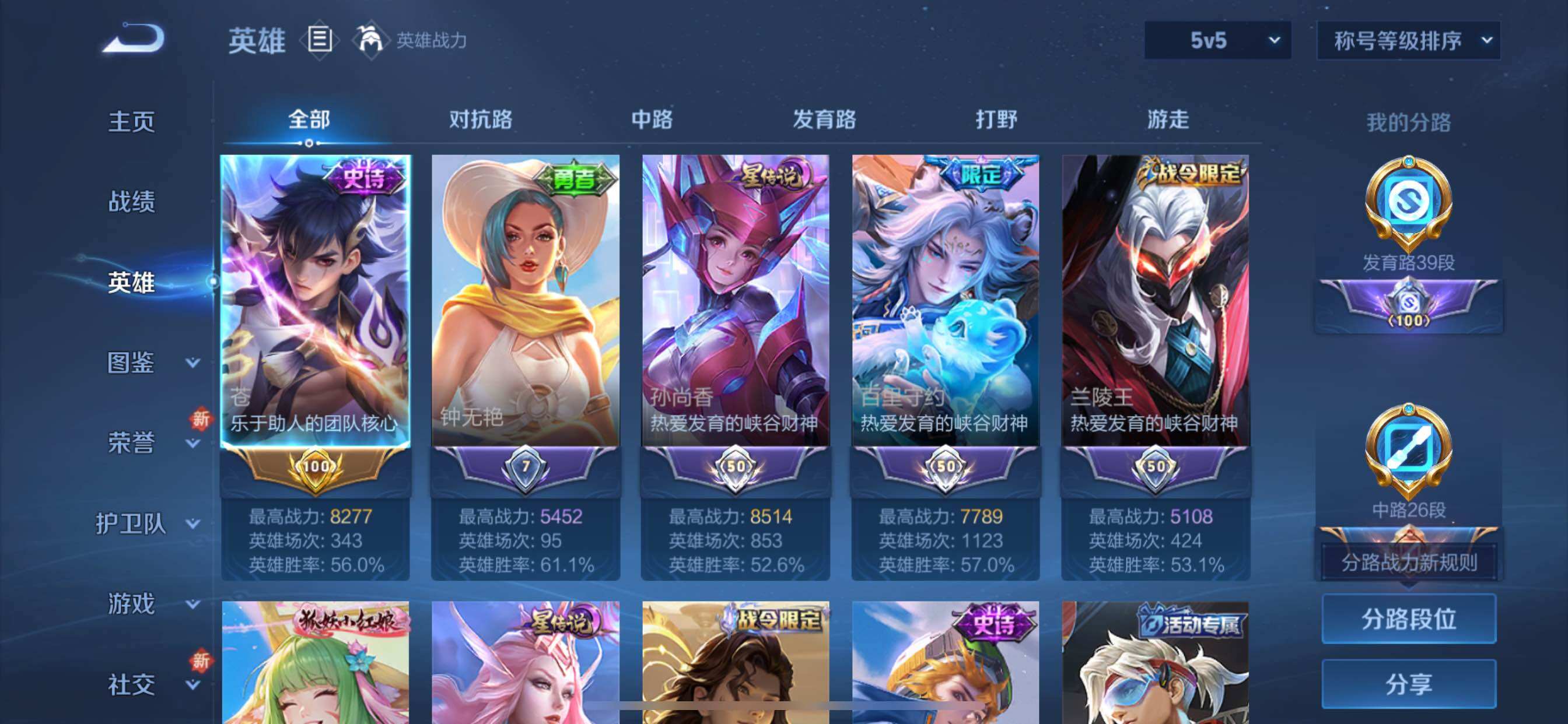 WZCMY3476814王者荣耀账号详情图3