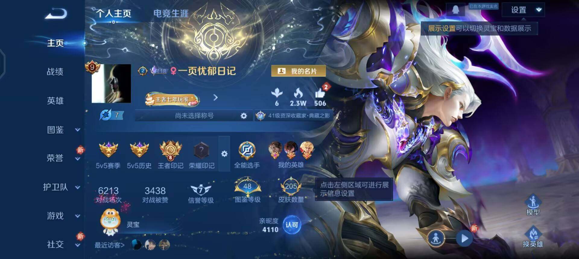 WZQM3479425王者荣耀账号详情图3