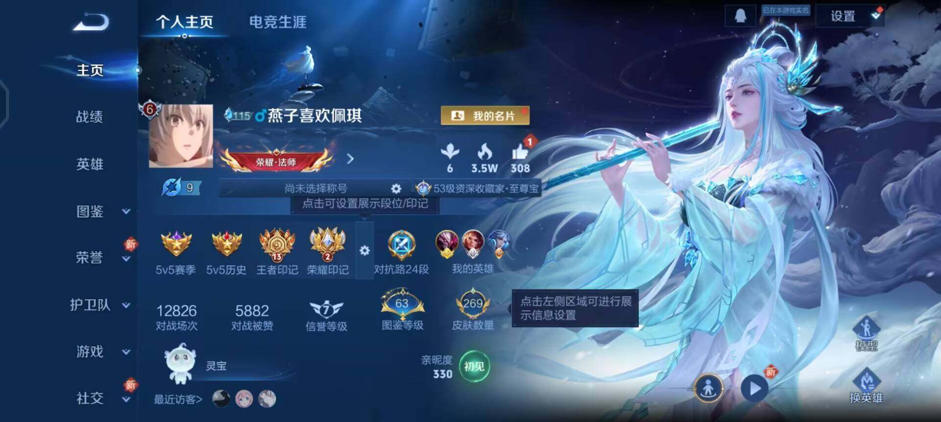 WZQM3479419王者荣耀账号详情图3