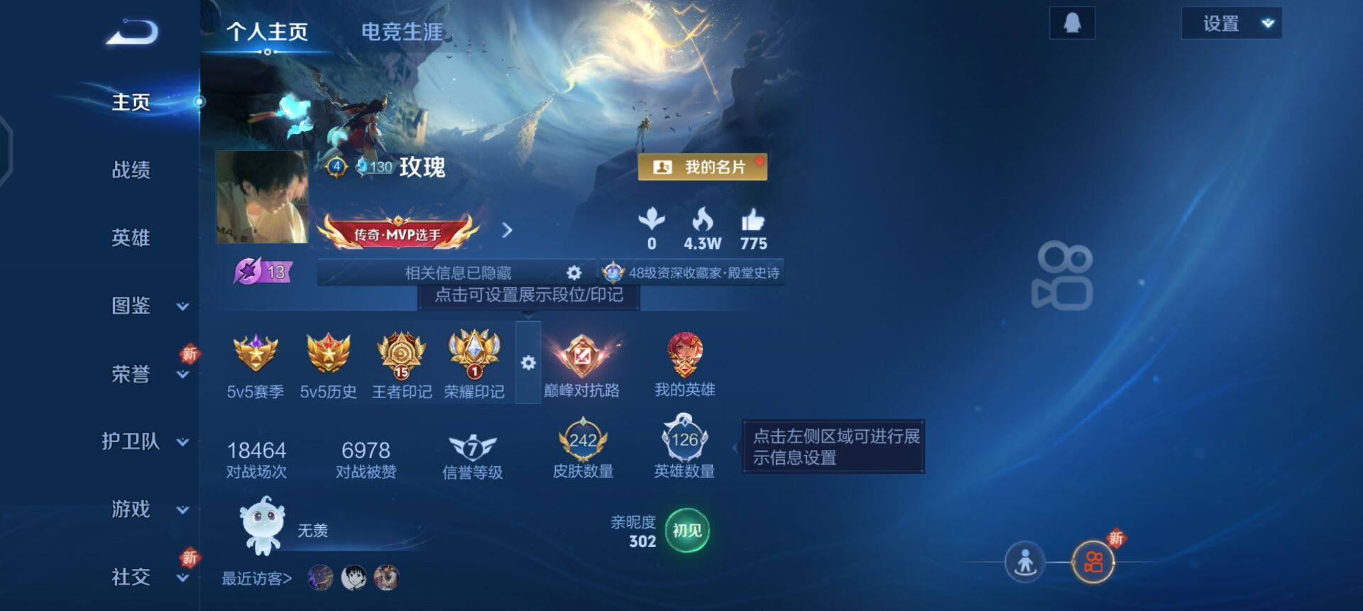 WZQM3479427王者荣耀账号详情图3 WZQM3479427王者荣耀账号详情图3