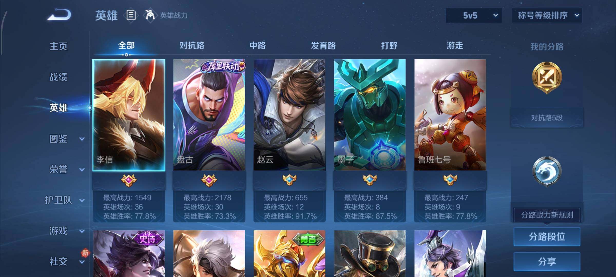 WZCMW425148王者荣耀账号详情图3