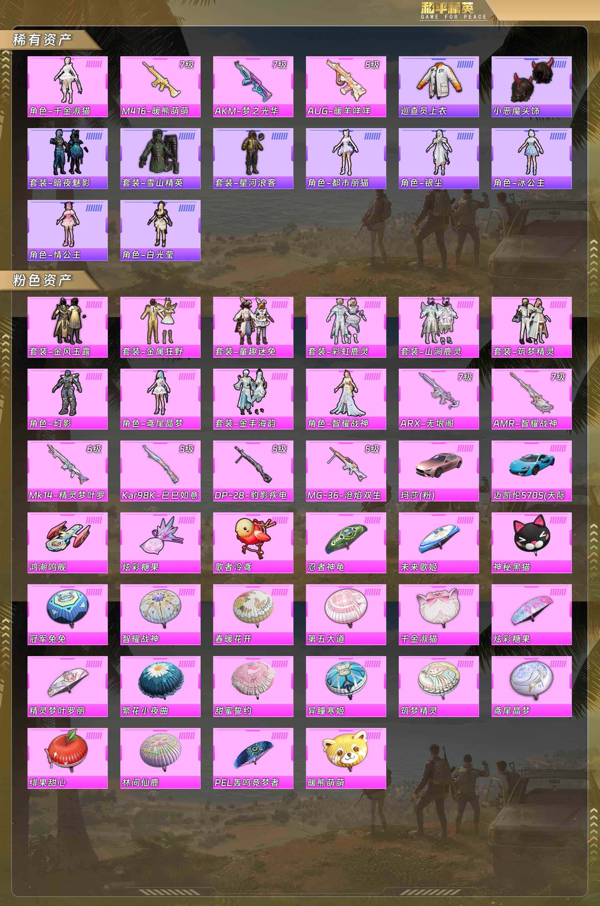 HPQM478174和平精英账号详情图5